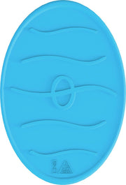 LaundrySpecialist® Veilige siliconen onderzetter voor strijkijzers - Blauw