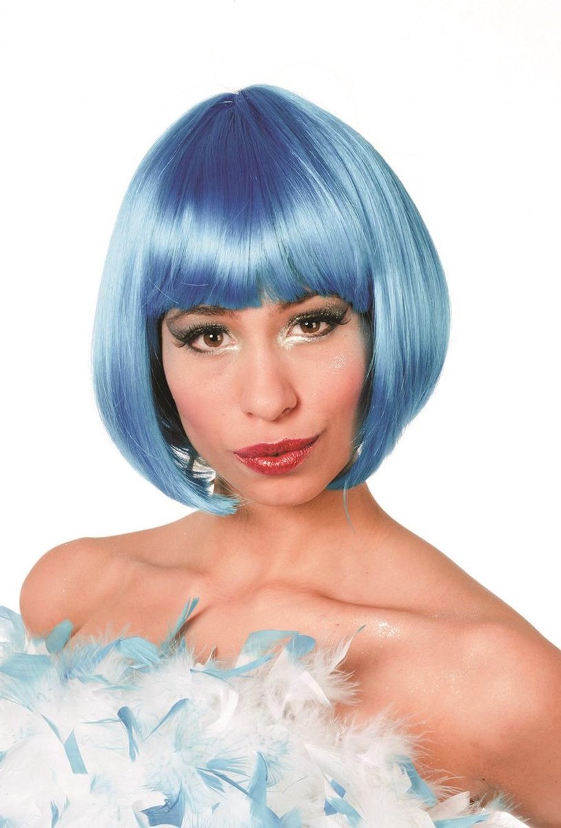 Bobline kort de luxe blauw