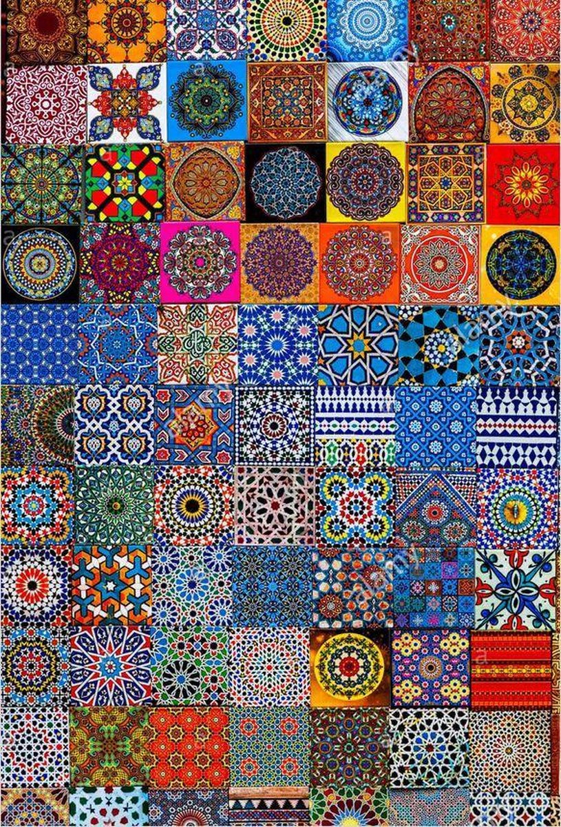 Puzzel Koelkastmagnete 1000 stuk Piatnik