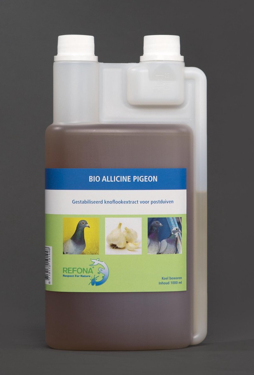 Bio Allicine Pigeon 1000 ml - Tegen ziekteverwekkers in de darmen