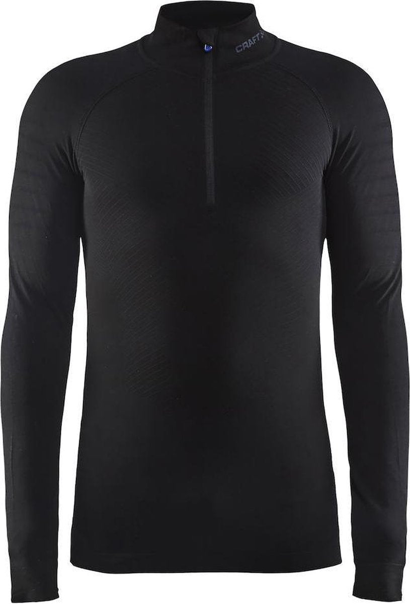 Craft Active Intensity Zip Thermoshirt Heren - Black