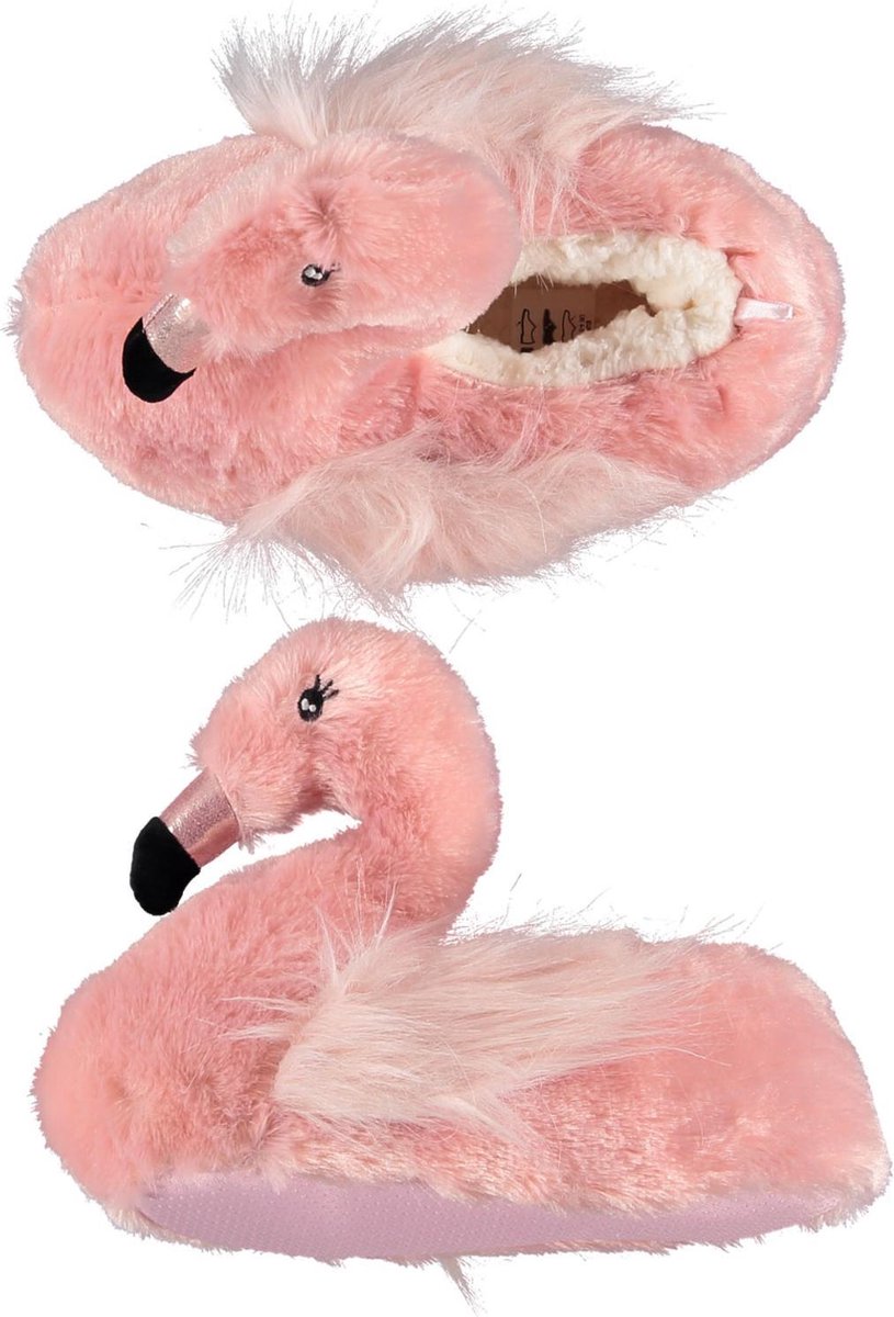 Sloffen - Pantoffels dames - Pantoffels - Sloffen dames - Laag - Flamingo - Roze - Maat 39/40