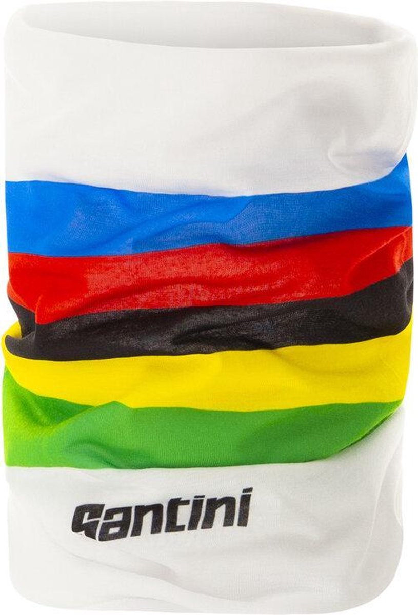 Santini Rainbow Neck Warmer - Uci Official