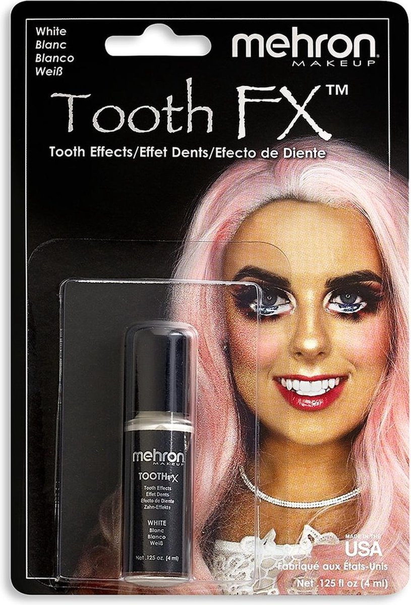 Mehron Tooth FX Tandenlak - Wit