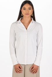 My Pashion - Shantionea Blouse 3XL - Wit - Regular Fit - Easy-Move Kwaliteit - Dames Blouse Lange Mouw - Travelstof Kleding