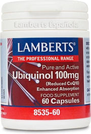 Lamberts Ubiquinol 100 mg - 60 capsules - Q10 - Voedingssupplement