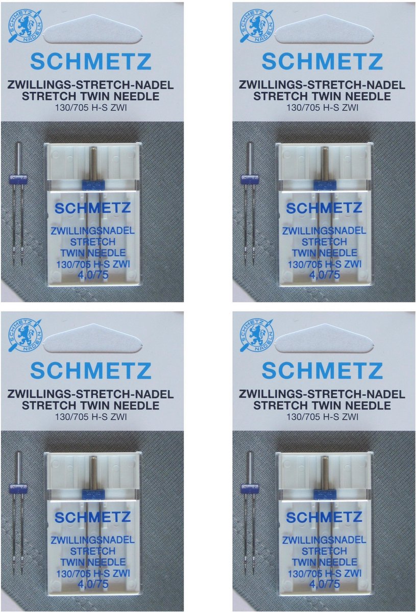 Schmetz machinenaalden tweelingnaald Stretch 4