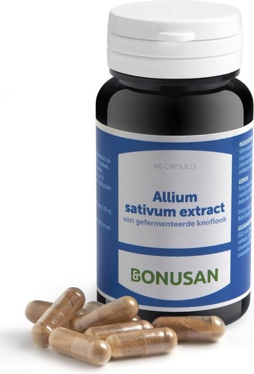 Bonusan Allium sativum extract - 60 capsules