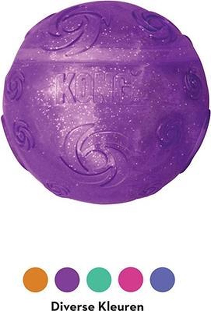 Zooselect KONG Squeezz Crackle Ball