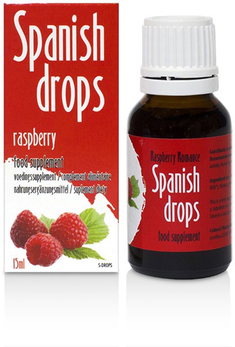 Cobeco-Spanish Fly Raspberry 15 Ml-Stimulerende Middelen