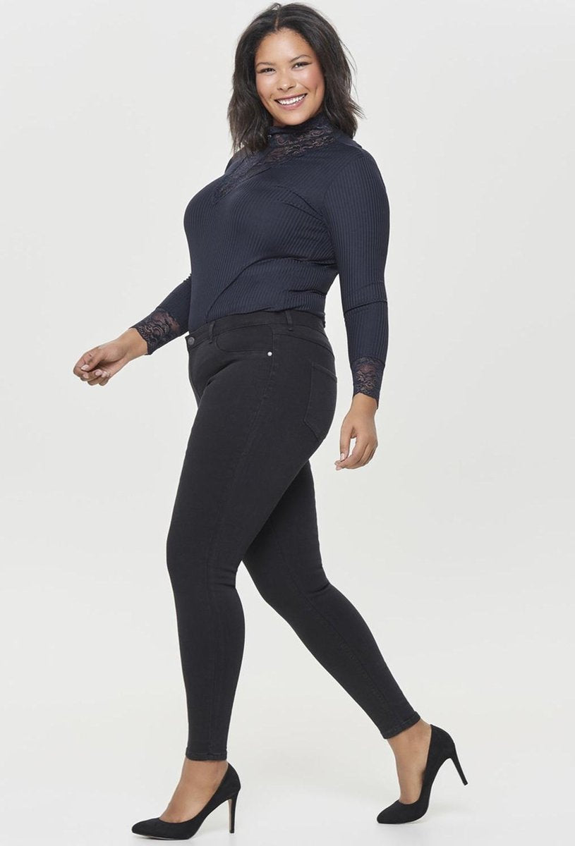 Only Carmakoma Thunder Dames Skinny Jeans - Maat XXL (52)