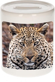 Dieren jaguar foto spaarpot 9 cm jongens en meisjes - Cadeau spaarpotten jaguar jaguars liefhebber
