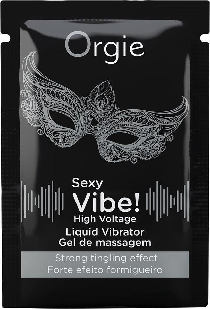 Sachet Sexy Vibe - High Voltage - 2 ml - 12 pieces - Promotional - Stimulating Lotions and Gel