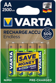 Varta VARTA-56686B Oplaadbare Nimh Batterij Aa 1.2 V 2500 Mah 4-blister