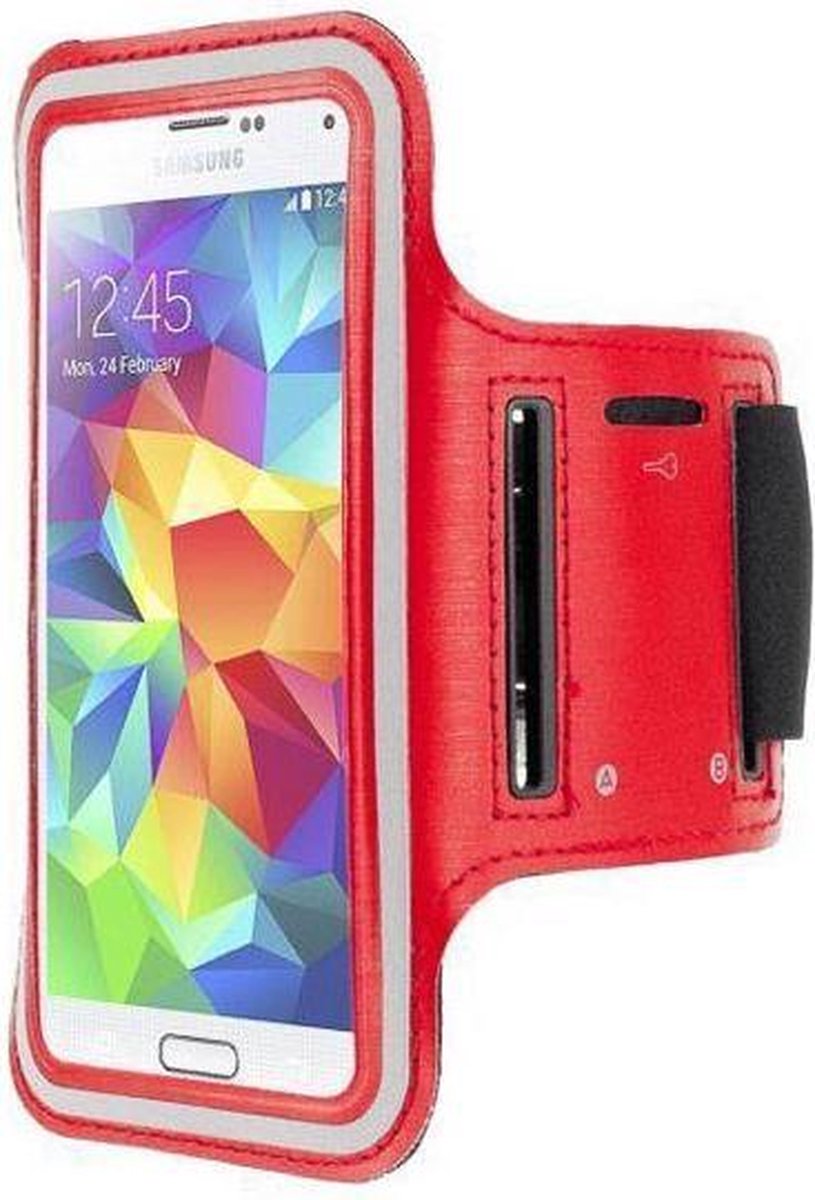 HTC One M9 sports armband case Rood Red