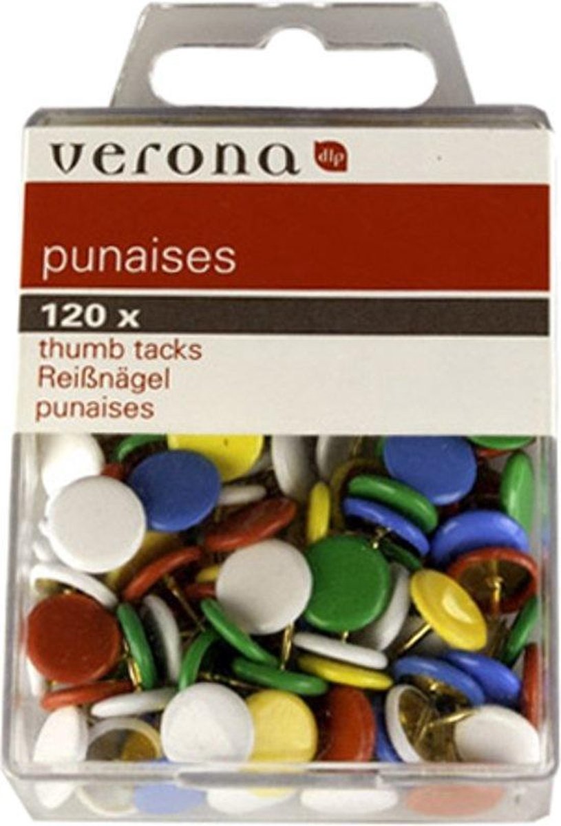 Punaises - 120st - Gekleurd