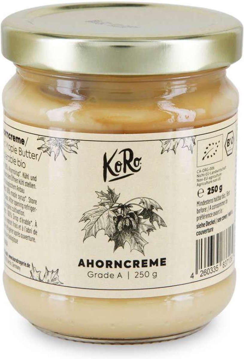 KoRo | Biologische ahorncrème | 250 g