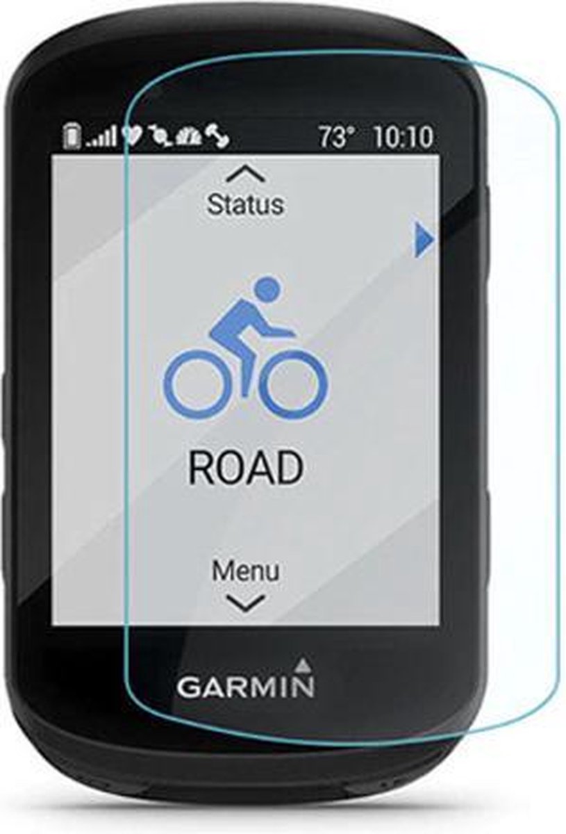 Screenprotector Garmin Edge 530 – Gehard glas – Hoge kwaliteit screen protector – Tempered Glass 9H – 1 stuks