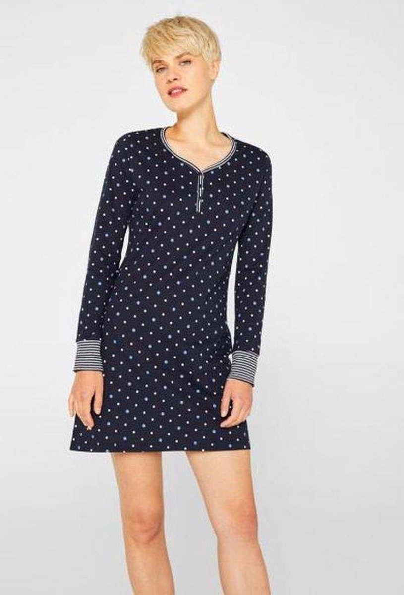 Esprit - Fryda - Nachtkleed - 089EF1Y017 – Navy - 44