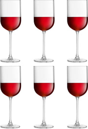 Libbey Wijnglas Skava - 41 cl / 410 ml - 6 stuks - rechte vorm – vaatwasserbestendig - hoge kwaliteit