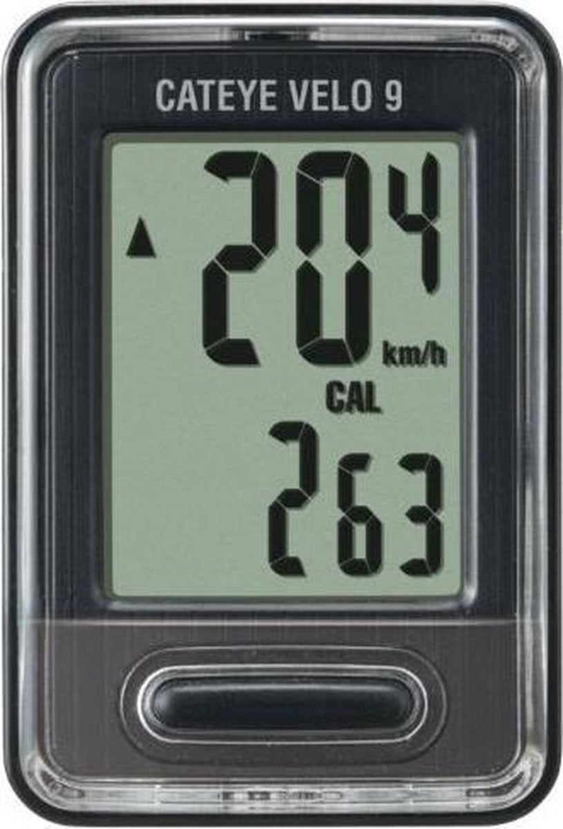 Cateye CC-VL820 Velo 9 - Fietscomputer - Bedraad - Zwart