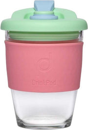 Herbruikbare Koffiebeker - 340ml -  Green Dream - Glas - Pioneer
