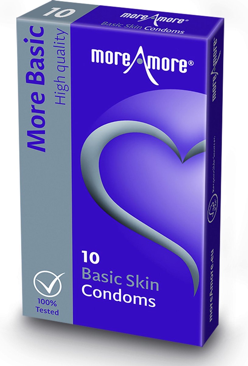 MoreAmore - Condoom Basic Skin 10 st.
