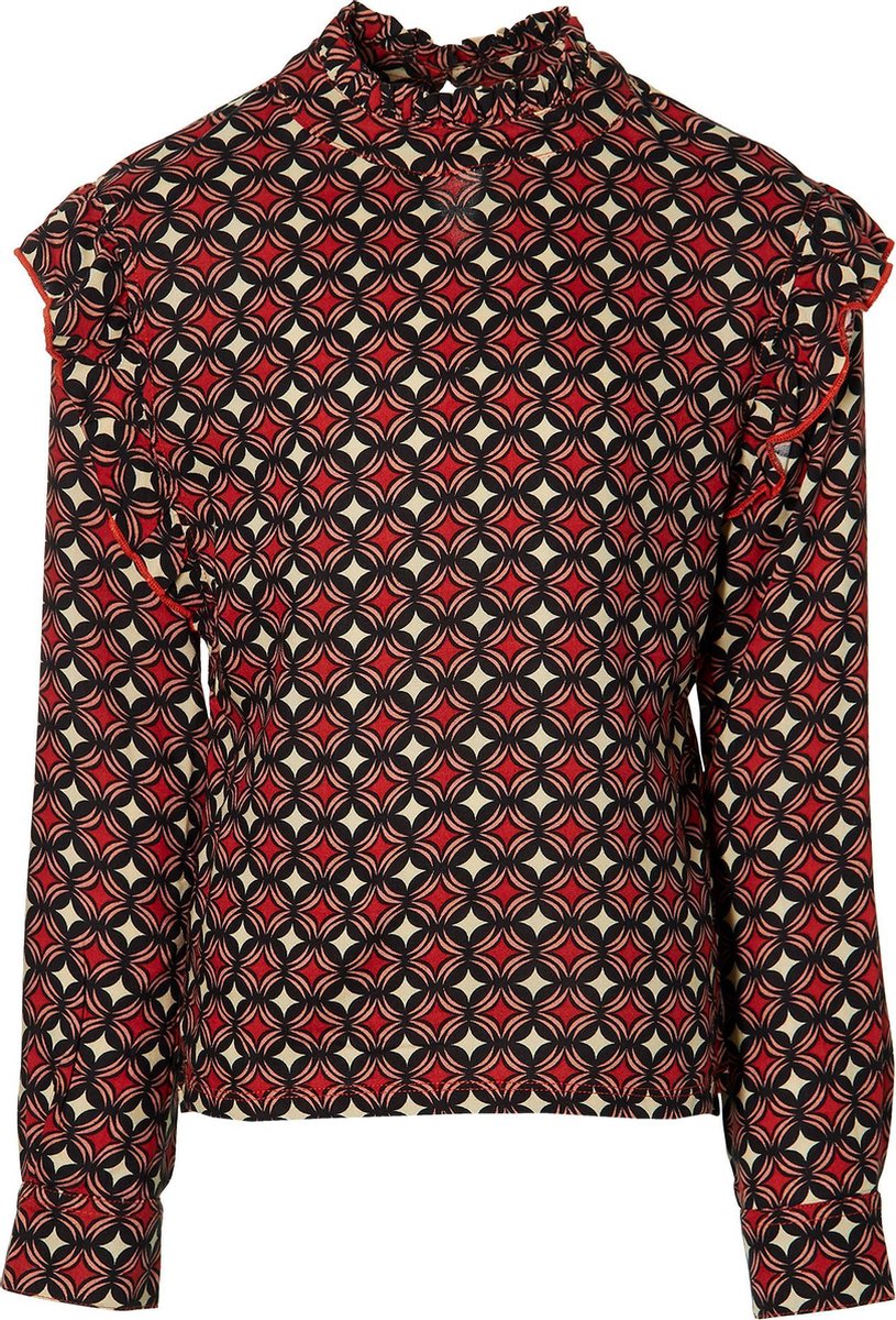 Levv blouse Kaycie retro print - maat 152