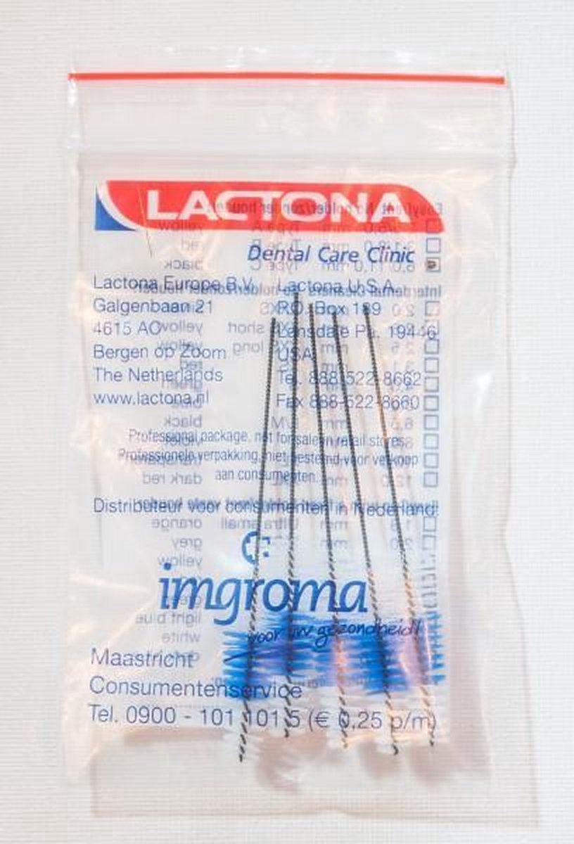Lactona Easydent Type C 6 - 11mm - Ragers - 5 x 5 Stuks - Voordeelpakket