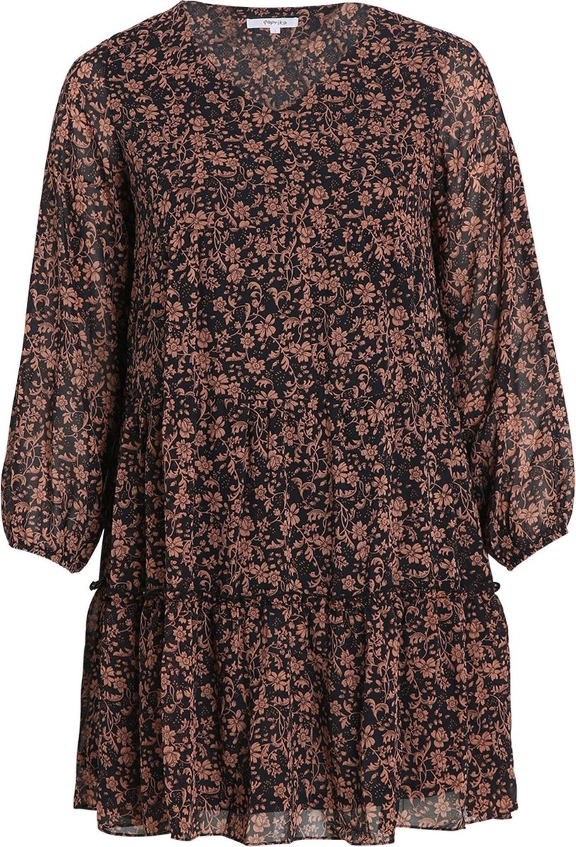 Tuniekjurk met bloemenprint