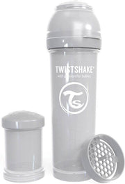 Twistshake Babyfles Antikoliek 330Ml - Pastel Grijs