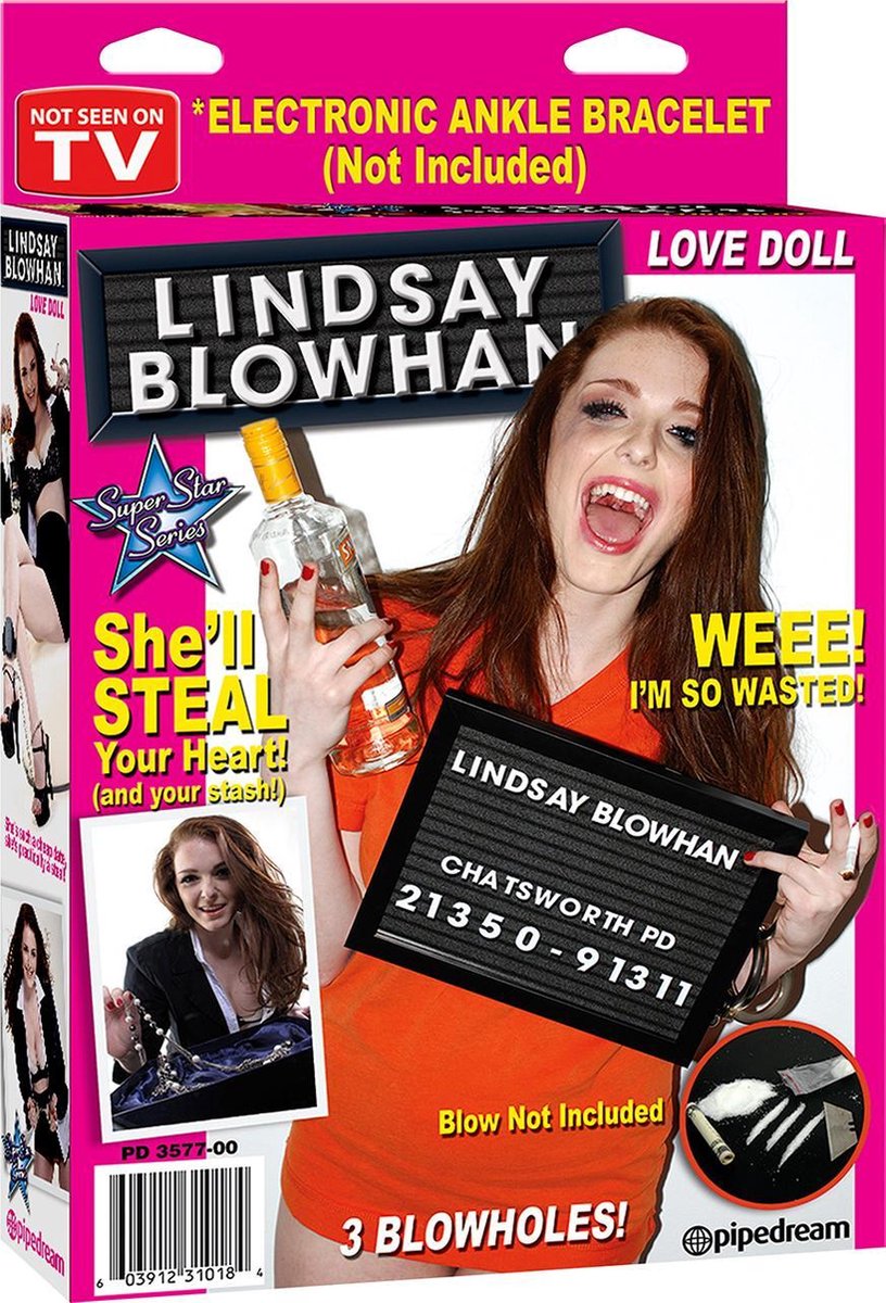 Pipedream Wanachi Lindsay Blowhan - Opblaaspop