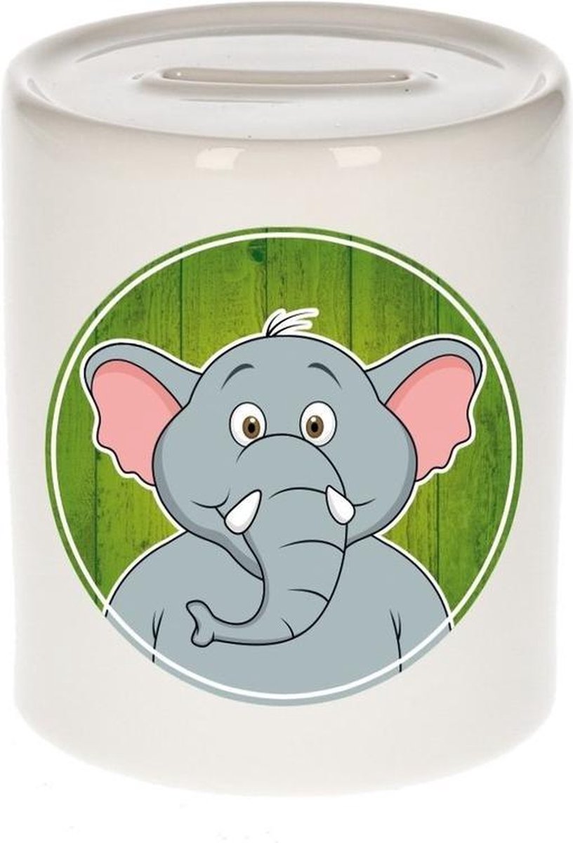 Olifanten spaarpot voor kinderen 9 cm