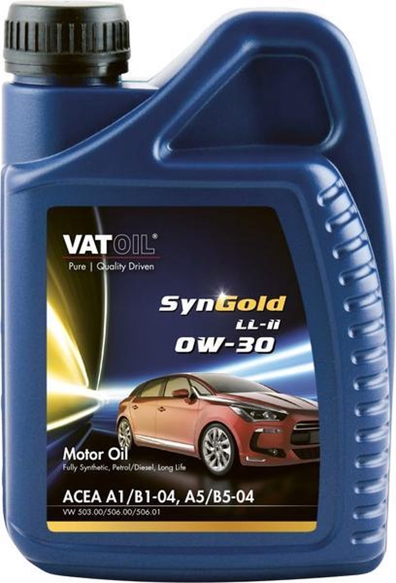 Vatoil Motorolie SynGold LL-II+0W-30 - 1 Liter