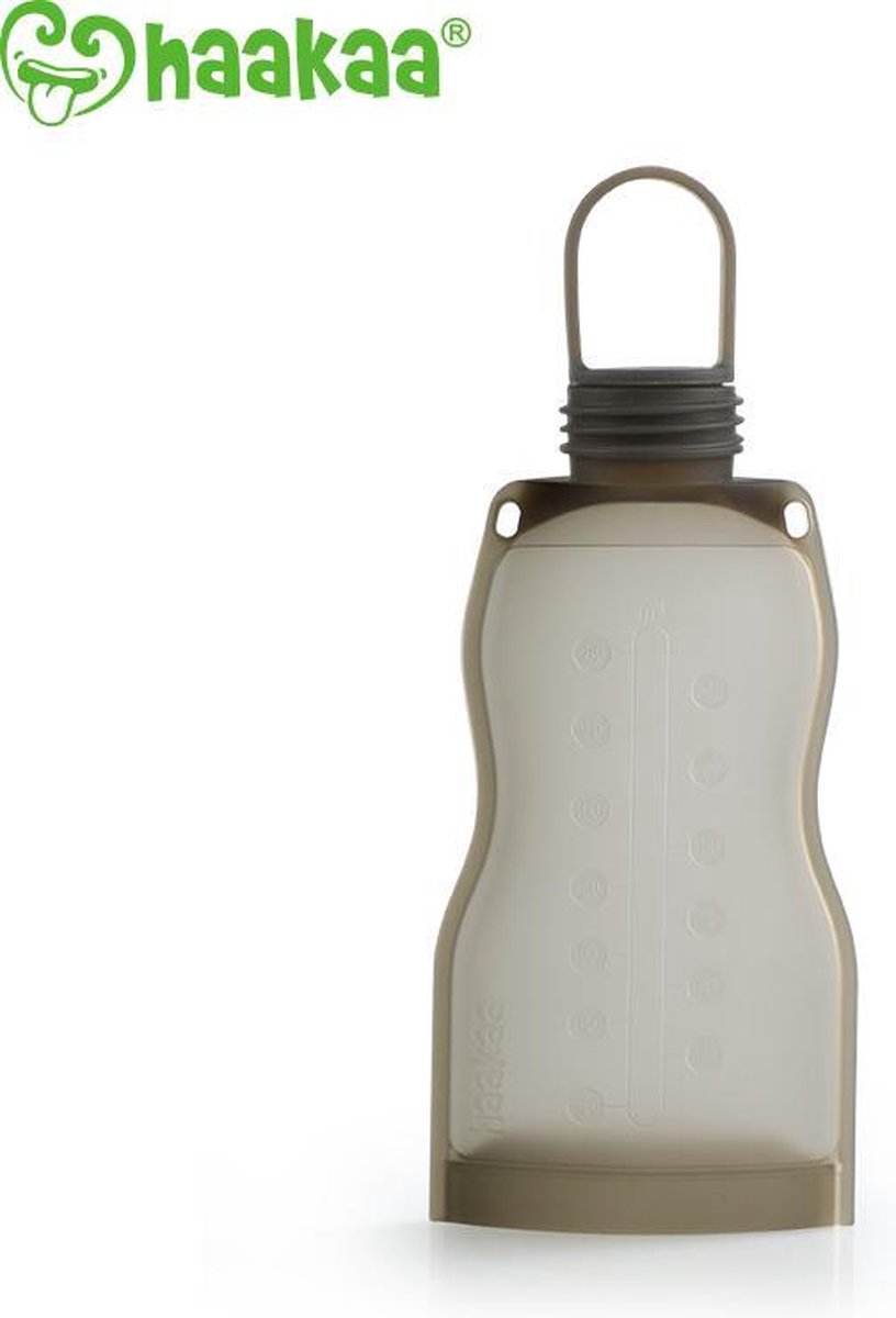 Haakaa Siliconen Moedermelk Bewaarzak 260ml | 2 stuks