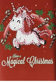 Diamond Painting kaart Magical Christmas