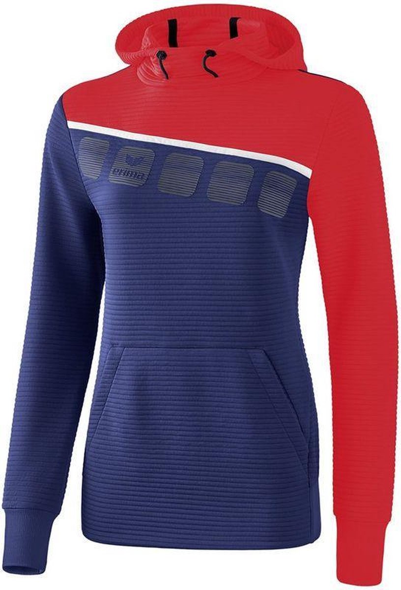 Erima 5-C Dames Sweater - Sweaters  - blauw donker - 40