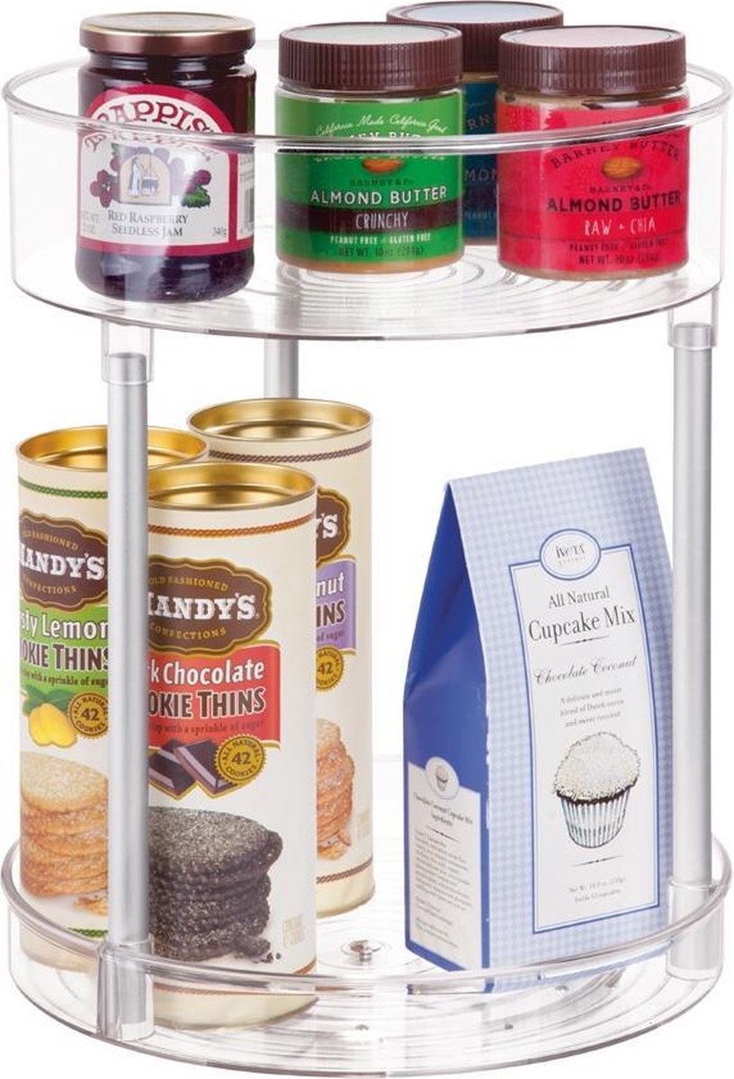 Lazy susan knutselspullen 2 niveaus 36 cm hoog iDesign