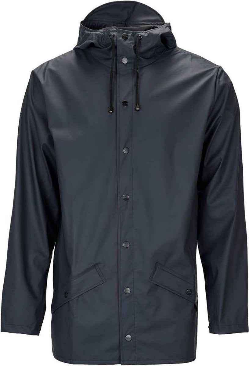 Rains Regenjas - Slim Fit - Blauw - XL