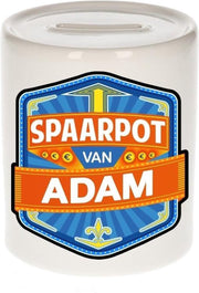 Kinder spaarpot voor Adam
