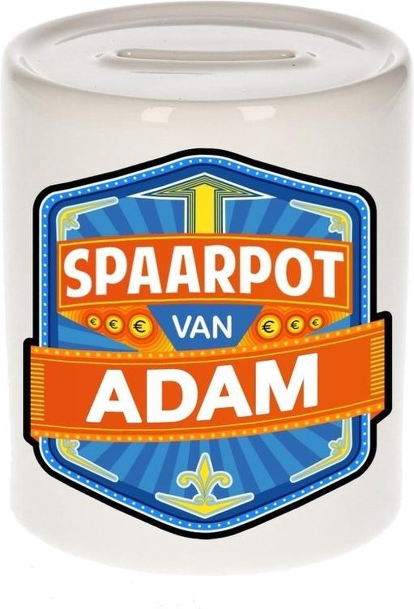 Kinder spaarpot voor Adam