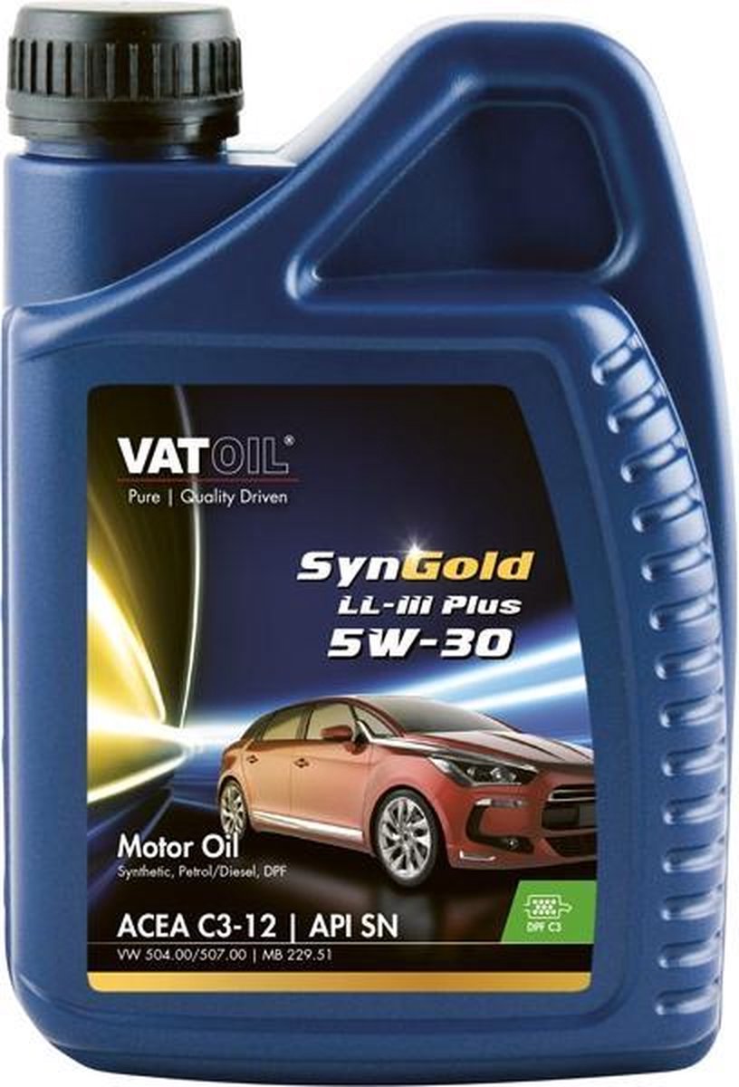Vatoil Motorolie 50020 SynGold LL-III plus 5W-30 - 1 Liter