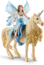 Schleich - Eyela riding on golden unicorn​ (42508)​