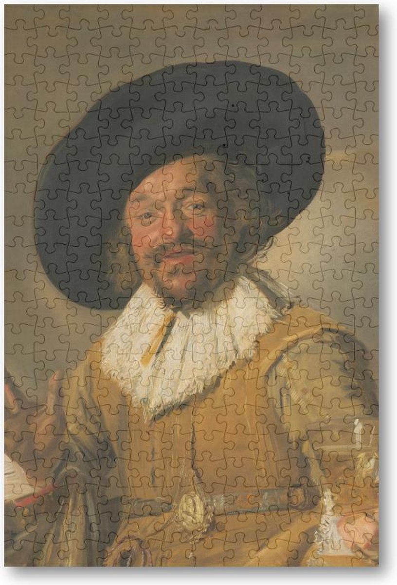 De vrolijke drinker - 252 Stukjes puzzel voor volwassenen - Frans Hals - Meesterwerken