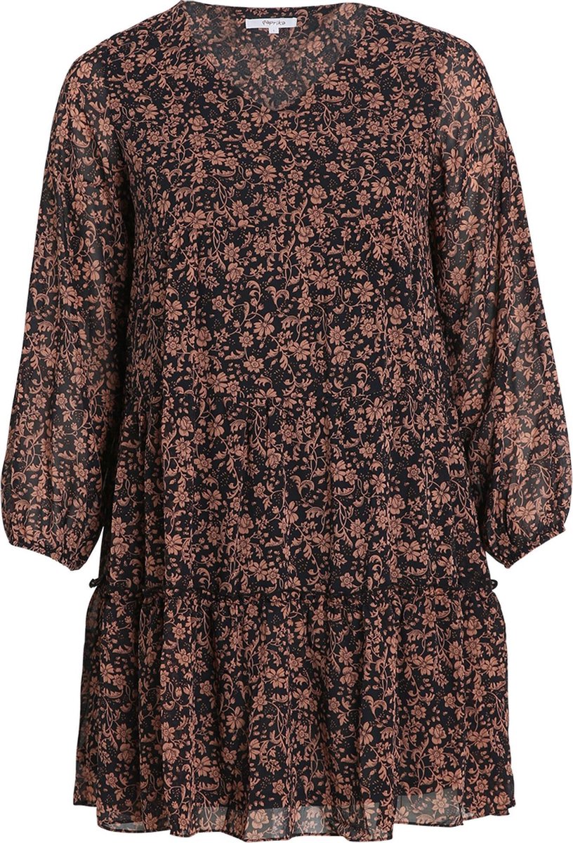 Tuniekjurk met bloemenprint