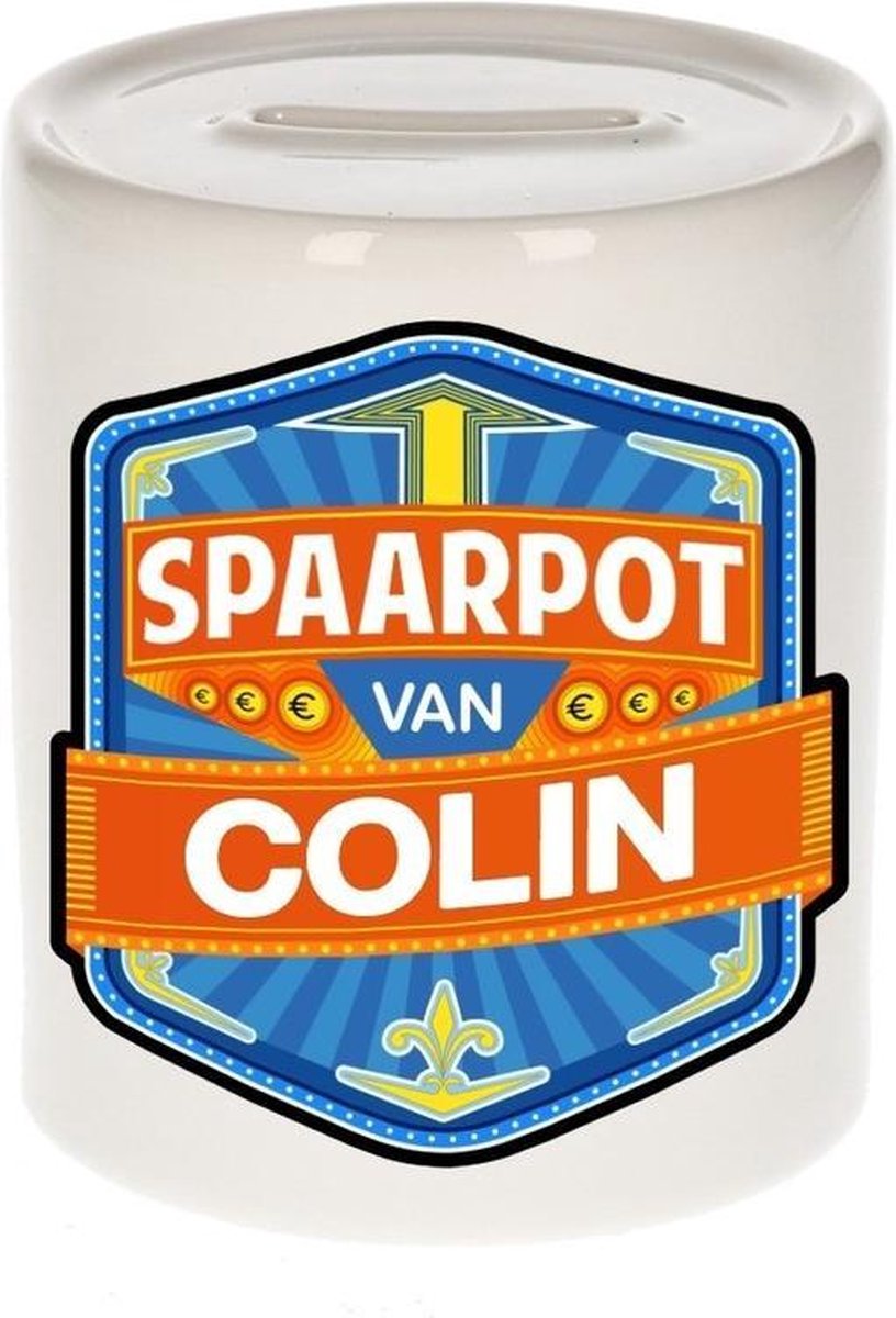 Kinder spaarpot voor Colin
