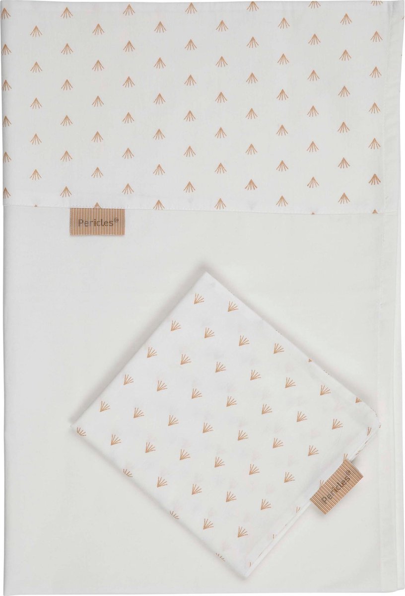 Pericles Wieglaken En Sloop 75 X 110 Cm Katoen Wit