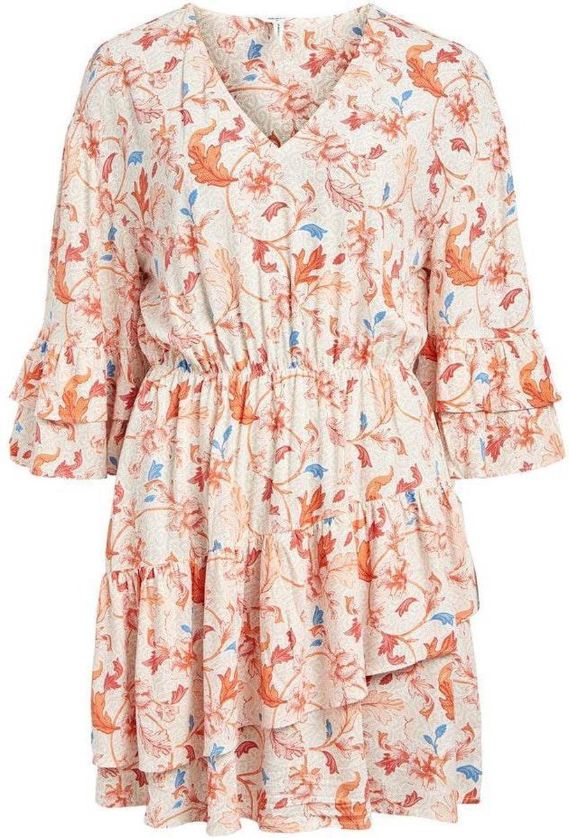 Objobdulia 3/4 Dress 114 .c 23035198 Sandshell/flower