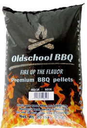 OldschoolBBQ Premium Barbecue pellets Beech - Beuken 9 kg voor pellet BBQ