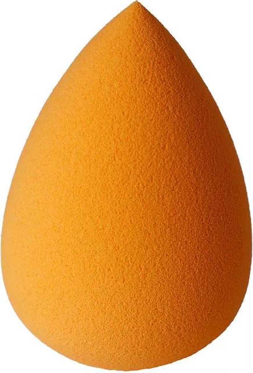Makeup Spons - Oranje - Orange - Premium Foam - For Flawless skin - Latex Vrij - Sponge - Beautyblender - Beauty Blender - Make Up Blender - Beauty Sponge